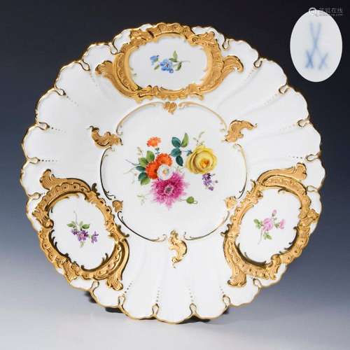 MAGNIFICENT BOWL. MEISSEN.