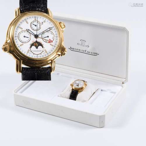 ARMBANDUHR: GRAND RÉVEIL PERPETUAL CALENDAR IN GOLD... JAEGE...