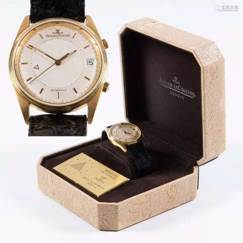 ARMBANDUHR: MEMOVOX JUBILEE IN GOLD... JAEGER-LECOULTRE.