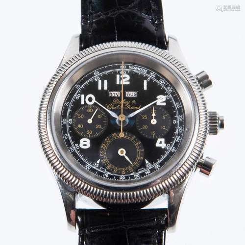 ARMBANDUHR-CHRONOGRAPH JUBILEE 1946-1996.. DUBEY & SCHAL...