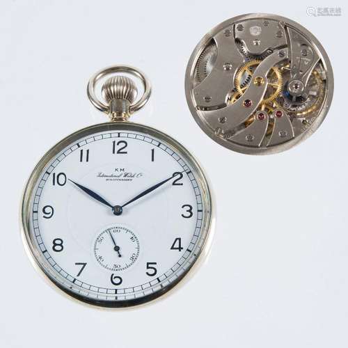 POCKET WATCH: GERMAN NAVY OBSERVATION WATCH.... IWC SCHAFFHA...