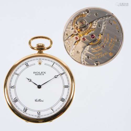 POCKET WATCH: CELLINI MODEL IN GOLD... ROLEX.