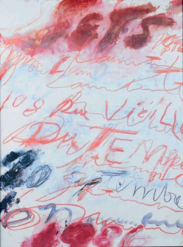 Cy TWOMBLY (1928-2011) d'après