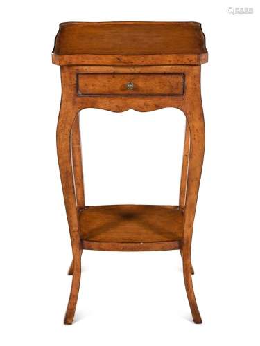 A Louis XV Style Fruitwood End Table
