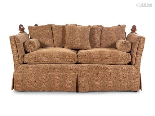 An Upholstered Knole Sofa