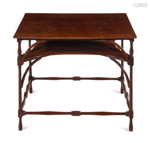 A Regency Style Mahogany Side Table