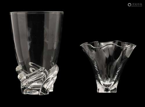 Two Steuben Glass Vases