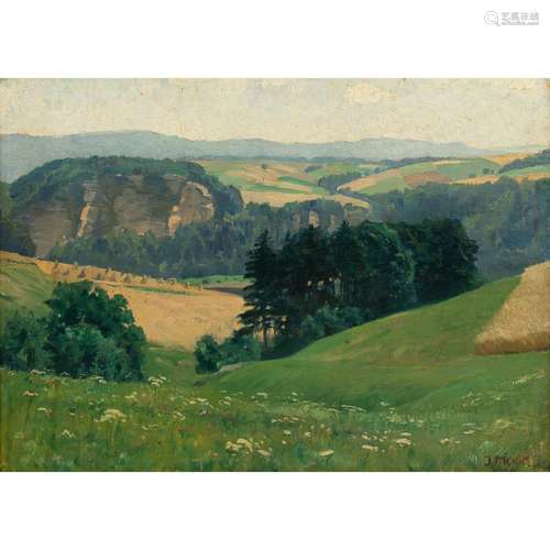 MOGK, JOHANNES HEINRICH (1868-1921), "Sommerliche Lands...