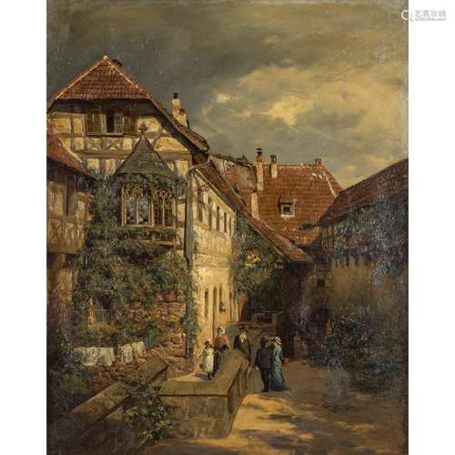 GÜNTHER-NAUMBURG, OTTO (1856-1941), "Auf der Wartburg&q...