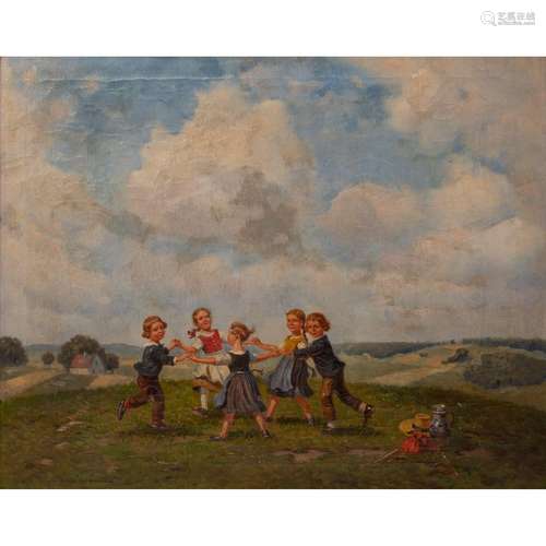 HANKE, HANS (geb. 1923), "Kinderreigen",