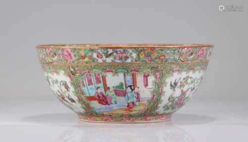 Porcelain basin from Canton China circa 1900