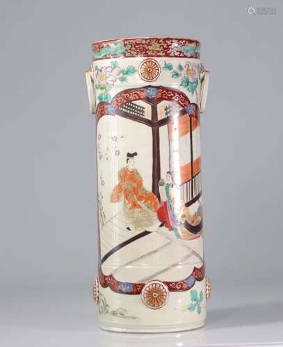 Japanese porcelain umbrella stand 1900