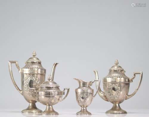 Silver Louis XVI style coffee service