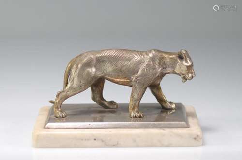 Silver bronze Lioness signature Tatlin?