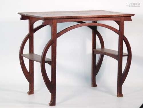 Leon BOCHOMS (1875-1925) Belgian school Art Nouveau table