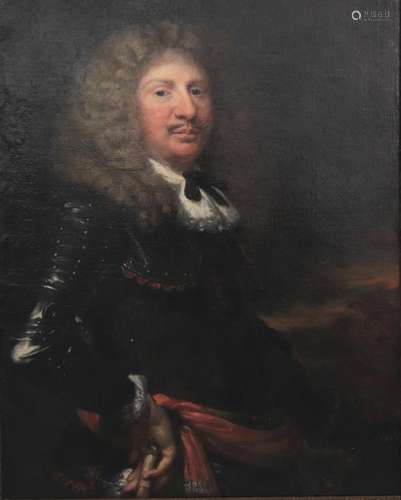 Dutch School mid 17th century oil on canvas "man in cui...