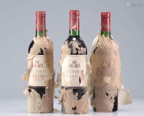 Lot of 15 FORT DE LATOUR (Pauillac) 1983