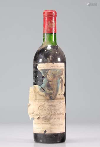 Chateau MOUTON ROTHSCHILD (Pauillac) 1973