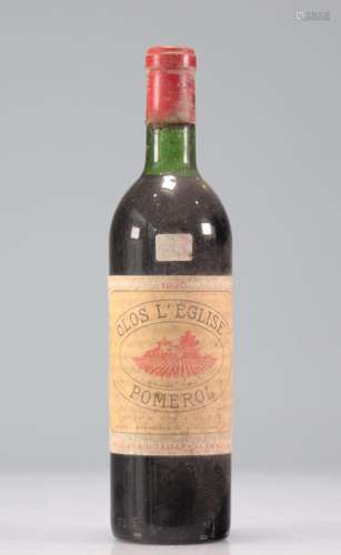 CLOS DE L EGLISE (Pomerol) 1970