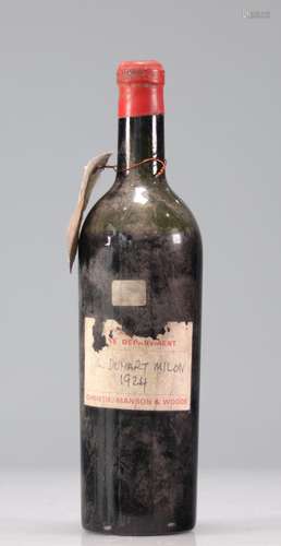 Chateau DUHART MILON (Without label) (Pauillac) 1924