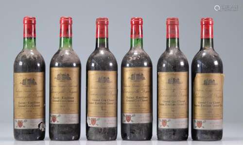 Lot of 6 Chateau GRAND BARRAIL LAMARZELLE FIGEAC (Saint-Emil...