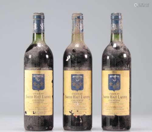 Lot of 6 Chateau SMITH HAUT LAFITTE (Graves) 1983