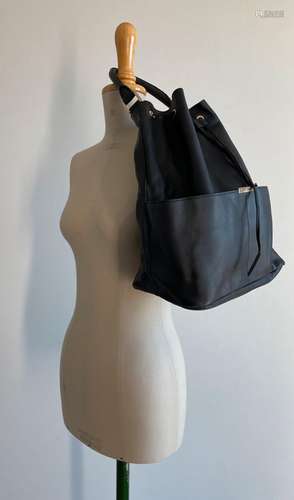 Sac seau Tamara Mellon New York veau noir