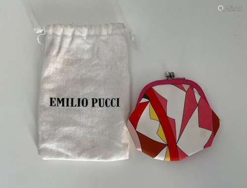 Porte-monnaie Emilio Pucci neuf, années 90