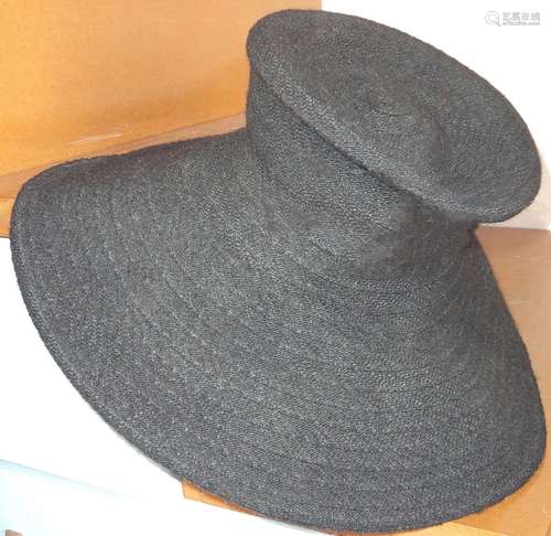 Chapeau la Sartan Capeline en paille de polyester