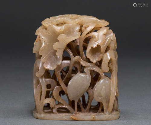 Hetian Jade stove roof of Song Dynasty of China