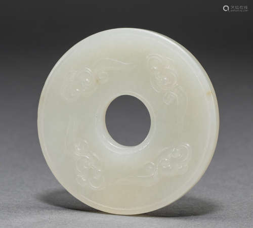 Hetian jade pendant from The Song Dynasty of China