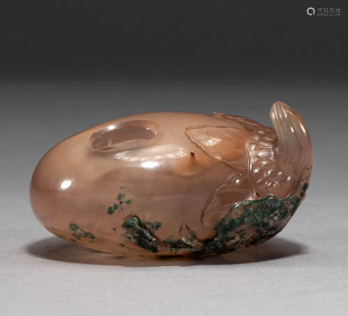 Agate water vase from Qing Dynasty, China