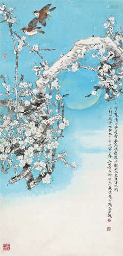 （b.1953） 郑大干 朱熹诗意图 设色纸本 镜片