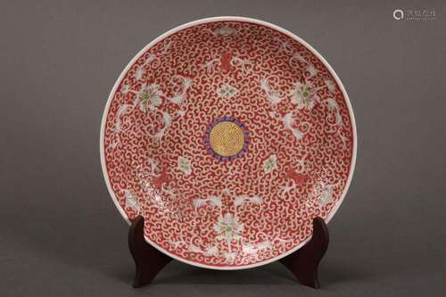 Good Chinese Jingdezhen Porcelain Plate,