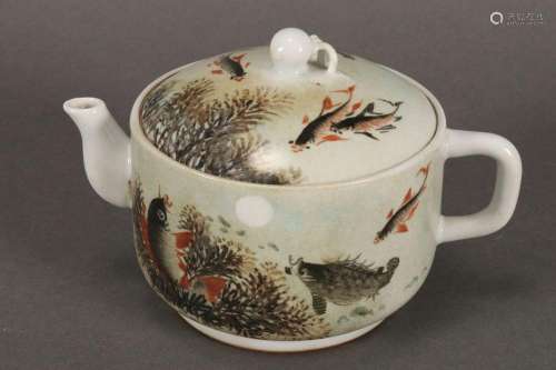 Chinese Porcelain Teapot,