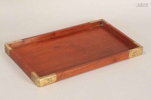 Chinese Wooden Scholars Tray,