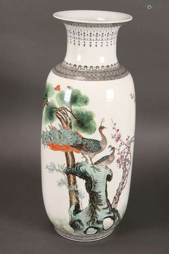 Large Chinese Porcelain Vase,