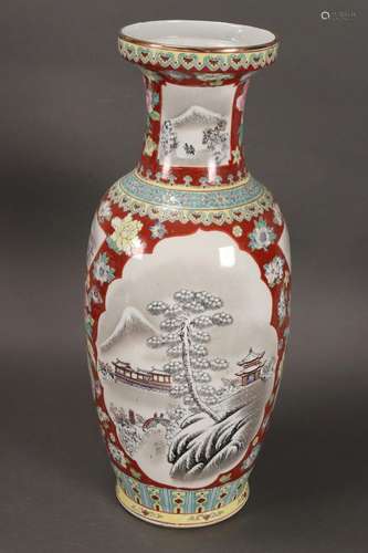 Large Chinese Porcelain Vase,