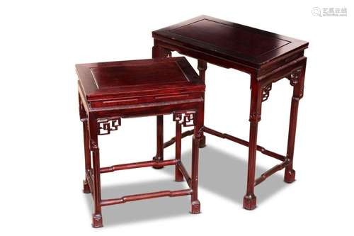 Chinese Nest of Two Tables,