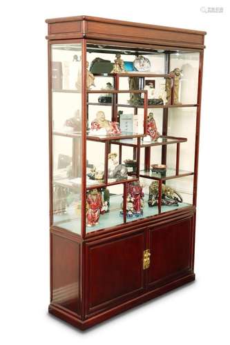 Chinese Two Door Display Cabinet,