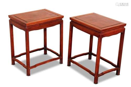 Pair of Chinese Side Tables,