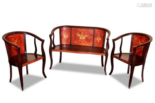 Chinese Three Piece Suite,