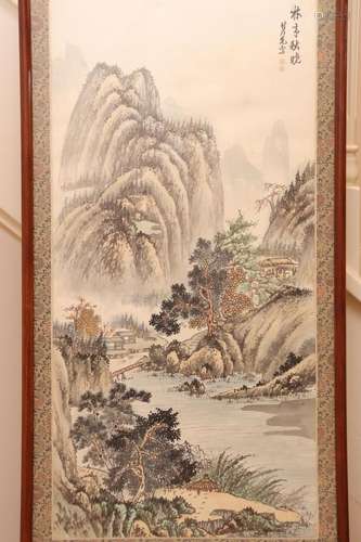 Framed Chinese Artwork,