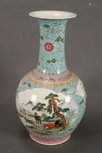 Large Chinese Porcelain Vase,