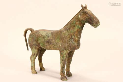 Chinese Bronze Horse,