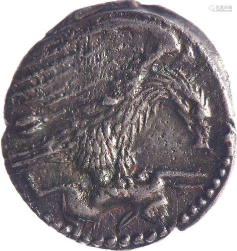 SICILE, Agrigente (410-406). Hémidrachme (2.03 g.) à l’aigle...