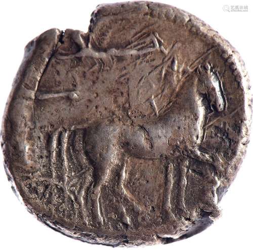 SICILE, Syracuse, Démocratie (466-413). Tétradrachme (17.19 ...