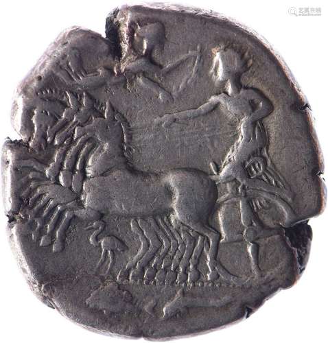 SICILE, Syracuse, Dionysos I (405-367).. Tétradrachme (17 g)...