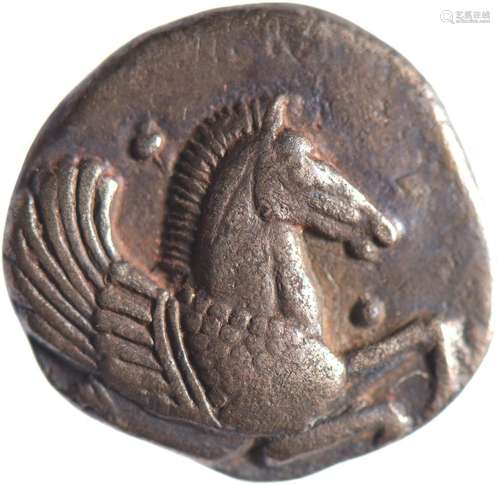 MACEDOINE, incertaine (5ème siècle av.). Drachme ( ?) 2.69 g...