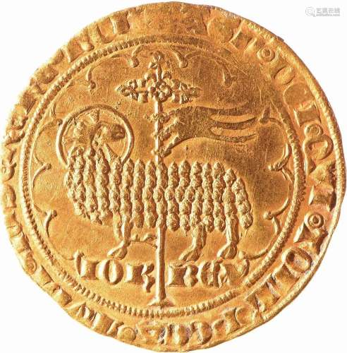 JEAN le BON (1350-1364). Mouton d’or. Dy 291. TTB, a été mon...